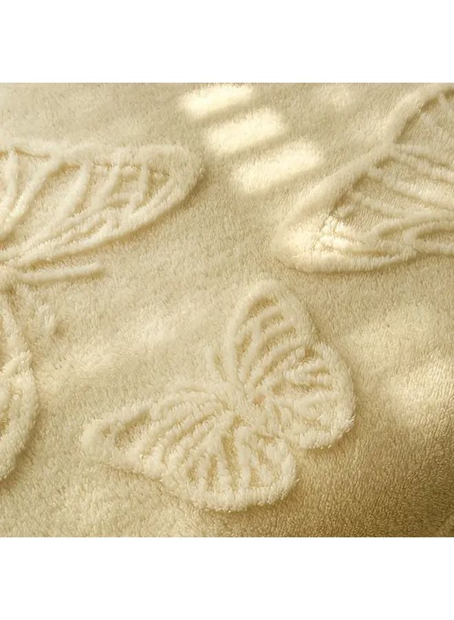 Green 3D Butterfly Fleece Throw Blanket 59x79 Inch All Season Soft Flannel Bed Sofa Office Blanket - Image 5